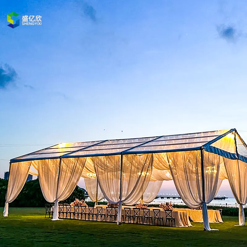 Party And Wedding Tents 30x30 40x40 Luxury Pvc Wedding Party Tent