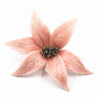 Pierres précieuses colorées, fleurs de noël, haute qualité, pour fêtes