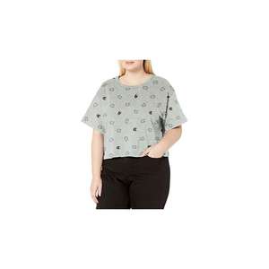 Camiseta Corta Champion Heritage para Mujer, Color: Gris Oxford |   100% Auténtico - Product Image 3