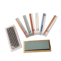 Kit de pierres à aiguiser double face en aluminium, corindon blanc multi-grains, écologique et de qualité supérieure, en promotion