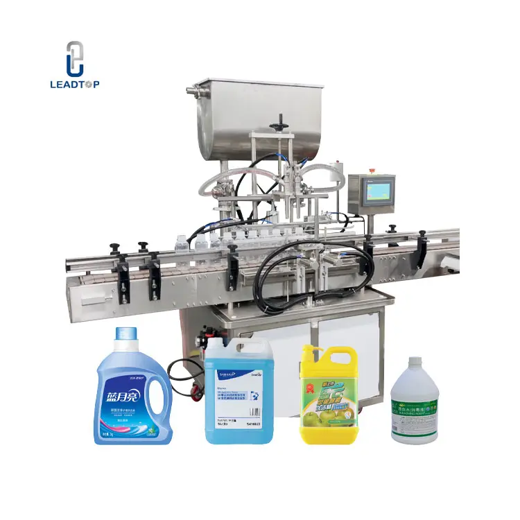 Agente de limpieza automático fertilizante líquido 400ml máquina de llenado de líquido de gasolina