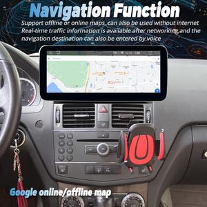 Radio para Auto Android 13 de 12.3 Pulgadas para Benz Clase C W204 S204 C230 C180 C200 C260 C300 2008, GPS, Estéreo, Carplay, Reproductor Multimedia de Video - Product Image 3