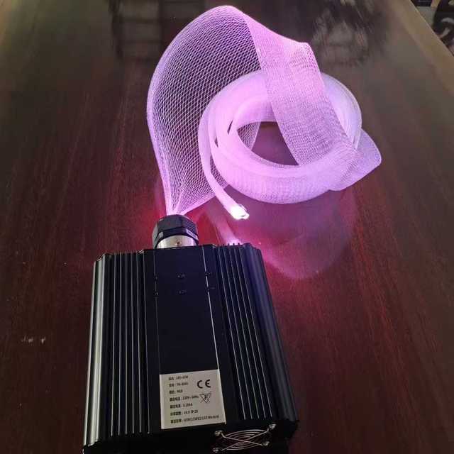 Outdoor Festival Led Fiber Optic Net Lights For Park Landscape And Christmas Scene Decoration