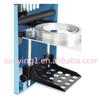 Scelleuse manuelle commerciale pour gobelets en plastique, machine à sceller les gobelets pour yaourt, lait et boissons, idéale pour les commerces de bubble tea