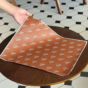 Custom Print Food Grade Grease Proof Biodegradable Eco-Friendly <b>Paper</b> Mexican BBQ Burrito Sandwich <b>Wrap</b> for Restaurant - Product Image 5