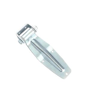 Charnières invisibles de 4 pouces en acier inoxydable zingué pour portes de conteneurs de benne de semi-remorque industrielle sur mesure, garantie 4 ans - Product Image 1