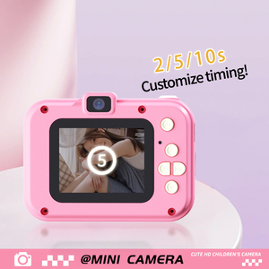 Appareil photo numérique pour enfants avec capteur CMOS - Écran IPS HD 2.0, double objectif, enregistreur vidéo avec jeu de puzzle - Jouet mignon pour enfants, cadeau - Product Image 5