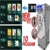 Zelfbedienings-ijsmachine voor softijs, geschikt voor bioscopen en winkelcentra.