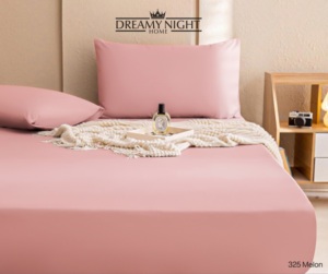 Ensemble de draps plats Super King 930TC Summer Romance |   100% coton uni avec poche profonde de 43 cm, qualité hôtelière de qualité supérieure - Product Image 1