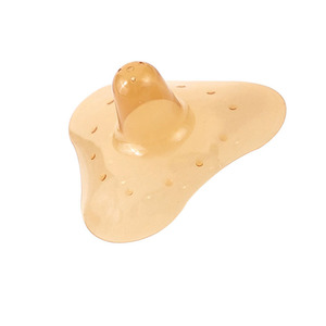 Protezione per Capezzoli in Silicone Alimentare per Gravidanza <span class=keywords><strong>e</strong></span> <span class=keywords><strong>Allattamento</strong></span>, a Forma di Cuore, con 4 Fori a Flusso Variabile, Anti-Morso, Ecologico - Product Image 4