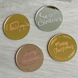 Décorations de gâteaux de Noël en acrylique Miel et Douceur 3333158 pour la pâtisserie des fêtes - Product Image 3