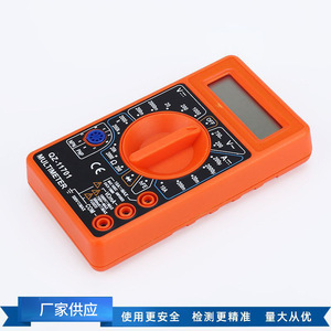 QZ-11701 มัลติมิเตอร์แบบดิจิตอล 3 หลัก 1000V DC 10A AC DC การวัดแรงดันไฟฟ้า ใช้ในบ้าน - Product Image 4