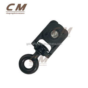 Clips en métal bon marché en gros de haute qualité mur intelligent et électrique Rail <span class=keywords><strong>rideau</strong></span> rail plafond support noir - Product Image 2