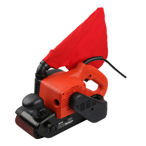 เครื่องขัดสายพานกระดาษทรายแบบมือถือ1650W 230V เครื่องขัดพื้นผิวงานไม้ Sx40 3อุตสาหกรรม - Product Image 5