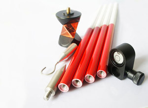 Thương hiệu mới 360 độ Mini lăng kính cho Thụy Sĩ loại tổng trạm khảo sát cụ grz101 thay thế 4 cực mức độ bong bóng Hook-tất cả - Product Image 2