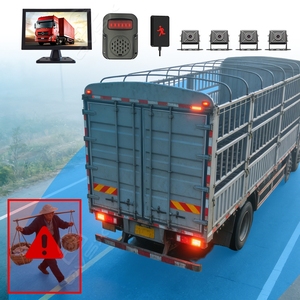 Sistema <span class=keywords><strong>de</strong></span> Seguridad para Camiones 4G con GPS y AI BSD - Kit <span class=keywords><strong>de</strong></span> Cámara <span class=keywords><strong>de</strong></span> 4 Canales, Cámaras IP68 y Alarma para Camiones <span class=keywords><strong>de</strong></span> Carga - Product Image 4
