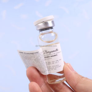 双面乙烯基10毫升和5毫升小瓶标签包装肽粉定制标志贴纸包装产品 - Product Image 6