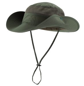 Chapeaux de pêche en gros – Bob avec sangle de menton réglable, couleur unie, style décontracté pour l'extérieur, pour adultes, utilisation printemps-été - Product Image 4