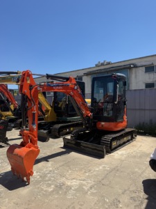 Mini-excavatrice U27 de 2,7 tonnes, compacte, à chenilles, à rotation zéro, avec chenilles en caoutchouc, pour moteur, PLC, boîte de vitesses, pompe - Product Image 3