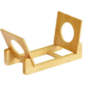 Wooden <b>Record</b> Rack Storage Shelf For Vinyl Cd Album Photo Desktop Organizer Single Layer Display <b>Stand</b> - Product Image 1