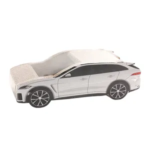 Pawise新款可爱3D汽车设计猫刮擦器攀爬刮擦瓦楞纸纸板玩具