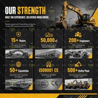 Nueva Excavadora de Cadenas CAT 323 de 23 Toneladas, Motor Diésel Cat C7.1, Cucharón de 1.3m³, Peso Operativo de 22900 kg, Excavadora de Construcción de Uso Pesado