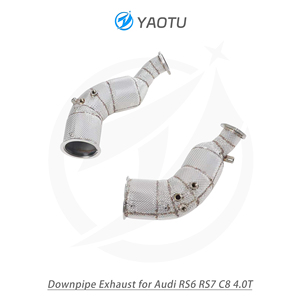YT thép không gỉ tiêu đề phần với cách nhiệt cho AUDI RS6 <span class=keywords><strong>rs7</strong></span> C8 4.0t (Quốc gia tiêu chuẩn khí thải vi B) - Product Image 2