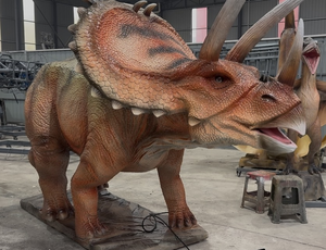 Modèle de Triceratops animatronique de 6 m sur mesure pour les parcs à thème intérieurs/extérieurs et les expositions dans les centres commerciaux - Product Image 2