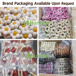 Boules de feutre <span class=keywords><strong>d</strong></span>ésodorisantes artisanales en laine, parfum naturel pour la maison, diffuseur de voiture sans parfum, en forme de petite grappe, vente en gros usine - Product Image 5