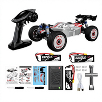 HOSHI N517C Frenzy 1/12 Mobil RC Brushless 4WD 70km/jam Kecepatan Tinggi Kendaraan Remote Control Off-Road Monster Truck RTR Versi 3-Baterai