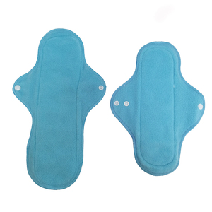 Serviettes hygiéniques lavables et réutilisables en tissu imperméable pour femmes, vente en gros - Product Image 4