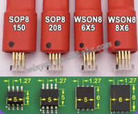 No-Disassembly BIOS Programming Clip Probe Pogo Pin SOP8 WSON8 for Laptops & Desktops