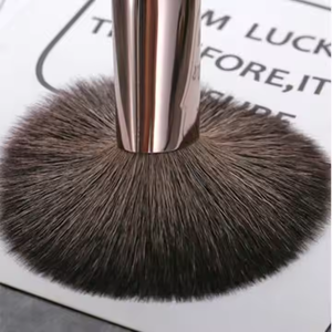 Juego de brochas de maquillaje de 5 uds., rojo, logotipo personalizado de alta calidad, mango de madera mate vegano profesional, brochas de maquillaje cosméticas Rojas - Product Image 5