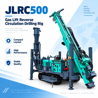 Nouvelle plateforme de forage à circulation inversée JLRC500 Feiyang Air Lift 2026 avec moteur de pompe haute efficacité et moteur PLC, 12000 kg, Shandong