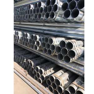 Tuyau <span class=keywords><strong>en</strong></span> acier rond galvanisé à chaud de 12 m de longueur, norme JIS/<span class=keywords><strong>EN</strong></span>/BS, technique ERW, certifié - Product Image 2