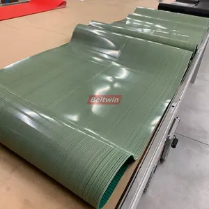 Sabuk Timing PU T10 ekstra lebar hingga <span class=keywords><strong>1500mm</strong></span> kain poliamida diperkuat untuk pemosisian presisi alternatif untuk sabuk konveyor - Product Image 1