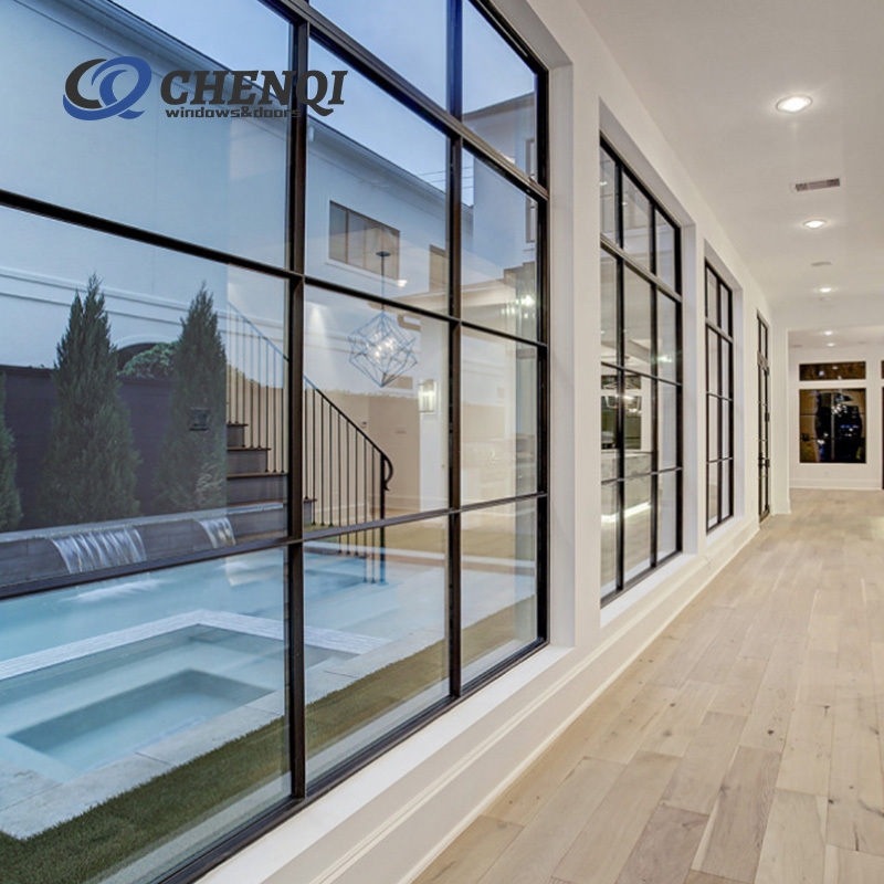 House Aluminum Custom Windows Big View