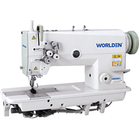 Machine à coudre à point droit à double aiguille WD-842-3 pour chemise fine