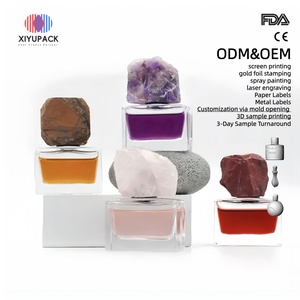 Prezzo di fabbrica all'ingrosso Custom coperchi di pietra Multi formato opzioni Mini bottiglie di profumo di vetro per <span class=keywords><strong>profumeria</strong></span> - Product Image 1