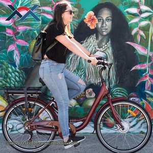 Vélo électrique <span class=keywords><strong>vintage</strong></span> classique 36V 250W 26 pouces dames femmes vélo électrique vélo - Product Image 2