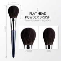 YDINI pinceau de fond de teint unique trois mélanges pinceau de fond de teint en cheveux synthétiques brosse cosmétique en cheveux doux de grande taille