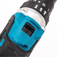 Perceuse à percussion sans balais haute puissance 20 mm à trois fonctions, durable et longue durée de vie, avec batterie au lithium portable
