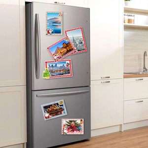 Custom Die Cut <b>Magnet</b> Sticker Waterproof Oil-resistant UV-resistant Soft Magnetic Stickers for Decoration on <b>Fridge</b> Car Wall - Product Image 6