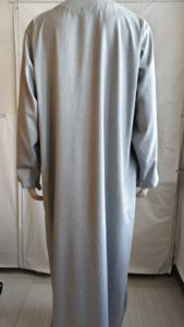 ثوب رجالي مغربي إسلامي - قفطان بوليستر مطرز للصلاة والعيد والزفاف ورمضان بتطريز إسلامي - Product Image 2