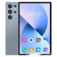 Tablet Android 12 S23 Ultra 10,11 Inci Wi-Fi 16GB RAM untuk Bisnis Profesional, Prosesor MTK Quad Core, Kemampuan Panggilan Telepon