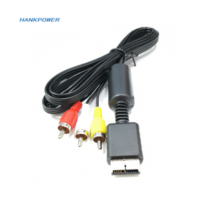 6 pies para PS2 Host <span class=keywords><strong>AV</strong></span> <span class=keywords><strong>Cable</strong></span> PS2 PS3 <span class=keywords><strong>AV</strong></span> Universal <span class=keywords><strong>RGB</strong></span> HD <span class=keywords><strong>Cable</strong></span> 1,8 m PS2AV Video <span class=keywords><strong>Cable</strong></span> - Product Image 4