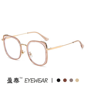 Square Black Rimmed Non Prescriptive Glasses With Blue Light Protection For Unisex Optical Eyewear - Product Image 4