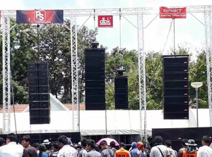 Tùy chỉnh hoạt động hiệu suất kép 15 inch điểm nguồn thụ động loa âm thanh sân khấu đầy đủ loa Loa phòng thu 3 chiều - Product Image 3