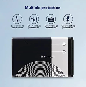 מחיר נמוך 800 mah 1020 mah עבור סוללת נוקיה <span class=keywords><strong>bl</strong></span> 5c <span class=keywords><strong>bl</strong></span>-5cb <span class=keywords><strong>bl</strong></span>-5ca <span class=keywords><strong>bl</strong></span>-<span class=keywords><strong>4c</strong></span> סוללת טלפון - Product Image 4