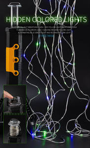 고성능 충전식 비상 손전등 개암 나무 홍수 USB 방수 Led 12V 휴대용 탐조등 - Product Image 5